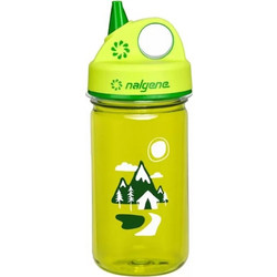 Nalgene Grip-N-Gulp Green Trail Παιδικό Παγούρι Πλαστικό BPA Free Lime