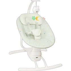 BabyMoov Lateral Lichen Relax Μωρού Κούνια με Μουσική Πράσινο Mint