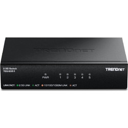 Trendnet TEG-S351 Unmanaged L2 Switch με 5 Θύρες Ethernet 2500Mbps