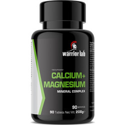 Warriorlab Calcium & Magnesium 90 Ταμπλέτες