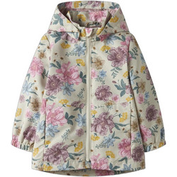 Name It Παιδικό Μπουφάν Χειμωνιάτικο Softshell Αδιάβροχο Αντιανεμικό Μπεζ Ροζ 13251602