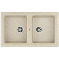 Teka Stone 90 B-TG Ένθετος Νεροχύτης Γρανίτη Αντιστρεφόμενος Ματ Sand Beige