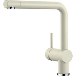 Blanco Linus 142-516702 Μπαταρία Κουζίνας Πάγκου Διπλής Παροχής Ανάμεικτη Λευκή