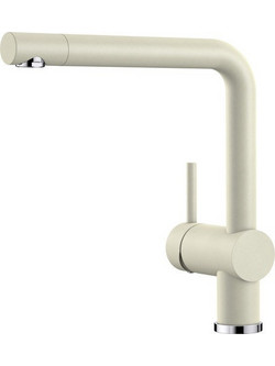 Blanco Linus 142-516702 Μπαταρία Κουζίνας Πάγκου Διπλής Παροχής Ανάμεικτη Λευκή