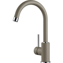 Blanco Mida 519422 Μπαταρία Κουζίνας Πάγκου Διπλής Παροχής Ανάμεικτη Μπεζ