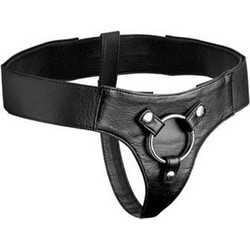 Strap U Domina Wide Band Harness Strap On Μαύρο