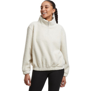 Urban Classics Γυναικείο Φούτερ Fleece Εκρού TB8110-02903