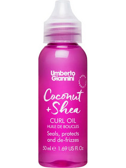 Umberto Giannini Coconut & Shea Curl Ξηρό Λάδι Μαλλιών για Ψαλίδα 50ml