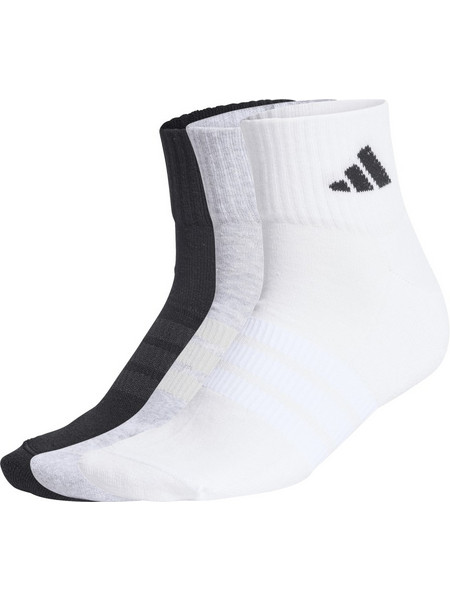 Adidas Performance Ανδρικές Κάλτσες Κοντές Λευκές Μαύρες 3Pack KC9631