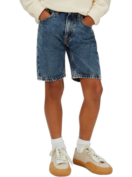 Calvin Klein Παιδική Βερμούδα Τζιν Μπλε LVCKSJC42B-1BJ