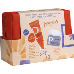 Medisei Panthenol Extra Diaphanous Sun Care Color Face Gel SPF30 50ml + Face & Eye 24h 50ml