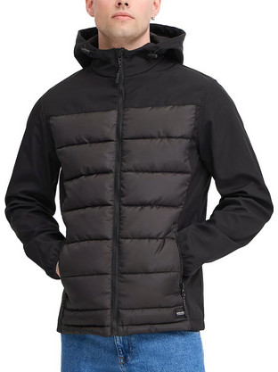 Blend Ανδρικό Μπουφάν Χειμωνιάτικο Puffer Μαύρο 20718763