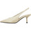 Corina Gullen Γόβες Slingback Δερμάτινες με Τακούνι Στιλέτο Μπεζ M6241