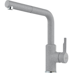 Franke Urban 3155001086 Μπαταρία Κουζίνας Πάγκου Διπλής Παροχής Ανάμεικτη με Ντουζ Γκρι