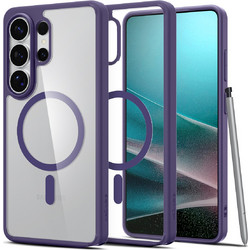 Spigen Ultra Hybrid Mag Clear Deep Purple (Samsung Galaxy S26 Ultra)