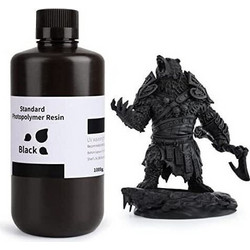 Elegoo Standard UV Curable Ρητίνη 3D Printer Black 1kg