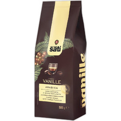 Sati Cafe Vanille Arabica Καφές Espresso Arabica σε Κόκκους με Άρωμα Βανίλια 500gr