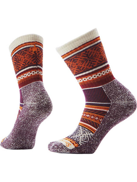 Smartwool Everyday Cozy Fair Isle Μάλλινες Ανδρικές Κάλτσες Ψηλές με Σχέδια Πολύχρωμες SW001881A81