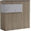 Pakoworld Optima Γραφείο Reception Ξύλινο 110x40x110cm 230-000186