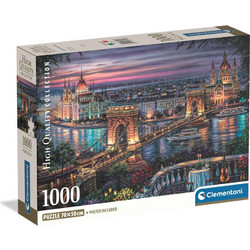 Puzzle Clementoni Lights of the Danube 1000 Κομμάτια