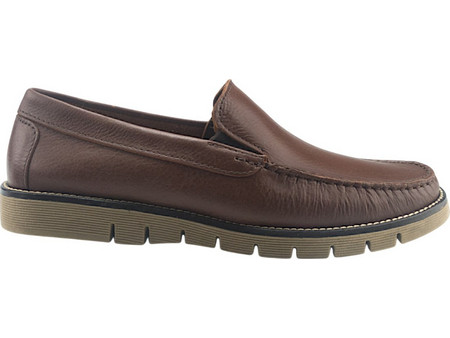 ACE Ανδρικά Μοκασίνια Loafers Δερμάτινα Καφέ 9906-64