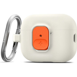 Spigen Nano Pop Θήκη PC με Γάντζο για Apple AirPods Pro 3 Μπεζ Πορτοκαλί