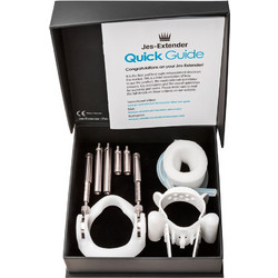 Jes-Extender Quick Guide Light Μεγεθυντής Έλξης Πέους Άσπρος