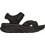 Skechers D'lux Walker Αθλητικά Γυναικεία Σανδάλια Μαύρα 163585-BBK