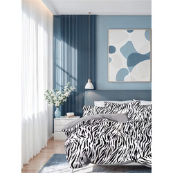 Γαρύφαλλο Πάπλωμα Μονό Microfiber 160x240 Ζεβρέ KYP-1536-160