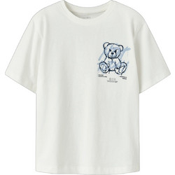 Name It Bear Παιδικό T-Shirt Κοντομάνικο Μπεζ 13253718