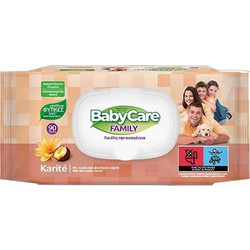 BabyCare Family Μωρομάντηλα Χωρίς Οινόπνευμα & Parabens 90τμχ
