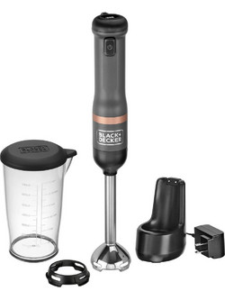 Black & Decker BCKM1011KGF-QW Ραβδομπλέντερ με Ανοξείδωτη Ράβδο