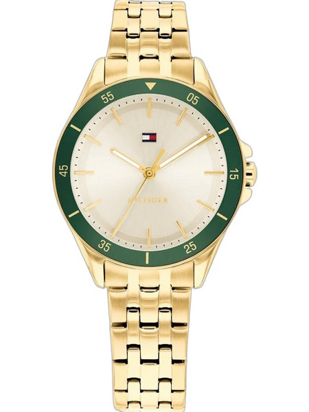 Tommy Hilfiger Jade Γυναικείο Ρολόι με Χρυσό Μεταλλικό Μπρασελέ 1782892
