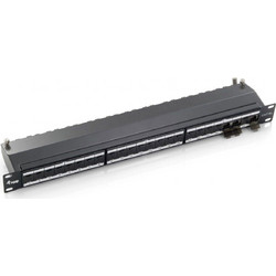 Equip 326624 Ethernet Patch Panel Rack 1U 19" 24 Θυρών Cat.6a Shielded FTP
