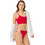 Cottonhill Γυναικείο Sexy Slip Κόκκινο CH6016