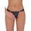 Passion Lyria Γυναικείο Sexy String Αυτοκινήτου με Δαντέλα Navy Μπλε