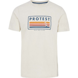 Protest Ανδρικό Αθλητικό T-Shirt Μπεζ 17751052-106