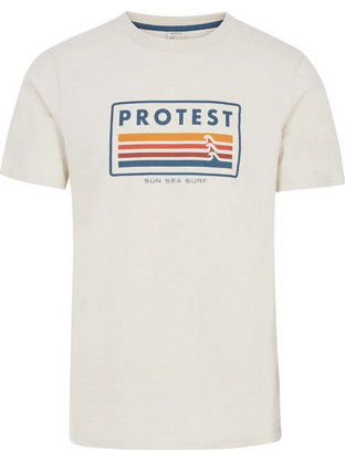 Protest Ανδρικό Αθλητικό T-Shirt Μπεζ 17751052-106