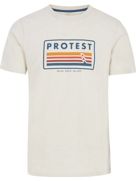 Protest Ανδρικό Αθλητικό T-Shirt Μπεζ 17751052-106