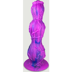 The Monster Veined Dildo με Βεντούζα 23.5cm Μωβ