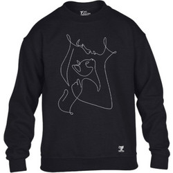 Takeposition I Love Cats Παιδικό Φούτερ Μαύρο 214-810-3076