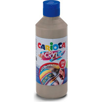 Carioca Silver Ακρυλικό Χρώμα Ζωγραφικής 250ml