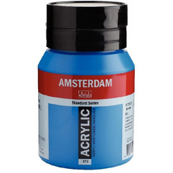 Royal Talens Amsterdam 572 Primary Cyan Ακρυλικό Χρώμα Ζωγραφικής 500ml