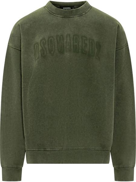 Dsquared2 Ανδρικό Φούτερ Πράσινο S74GU0885S25030-710