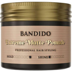 Bandido Extreme Pomade Μαλλιών Matte Πολύ Δυνατό Κράτημα 125ml