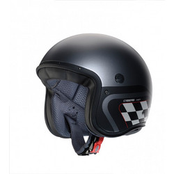 Caberg Freeride-X Daytona Matt Gun Black White Κράνος Μηχανής Jet