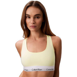 Calvin Klein Μπουστάκι χωρίς Μπανέλα Κίτρινο LV00QF8493-ZRK