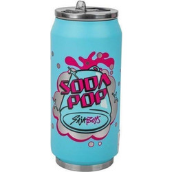 Cinereplicas K-Pop Demon Hunters Soda Pop Παιδικό Παγούρι Θερμός Ανοξείδωτο Γαλάζιο 400ml