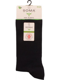 Soma Bamboo Ανδρικές Κάλτσες Ψηλές Navy Μπλε SM701