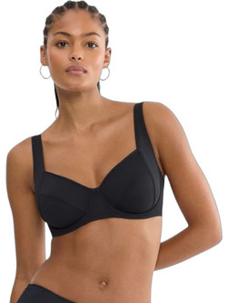 Triumph Summer Twist Bikini Top Μαύρο 10222208-0240